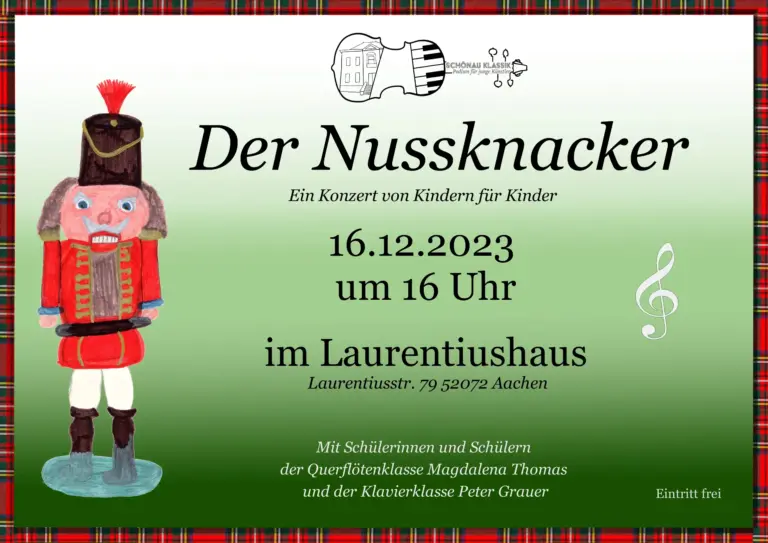 Der Nussknacker – Ein Konzert von Kindern für Kinder